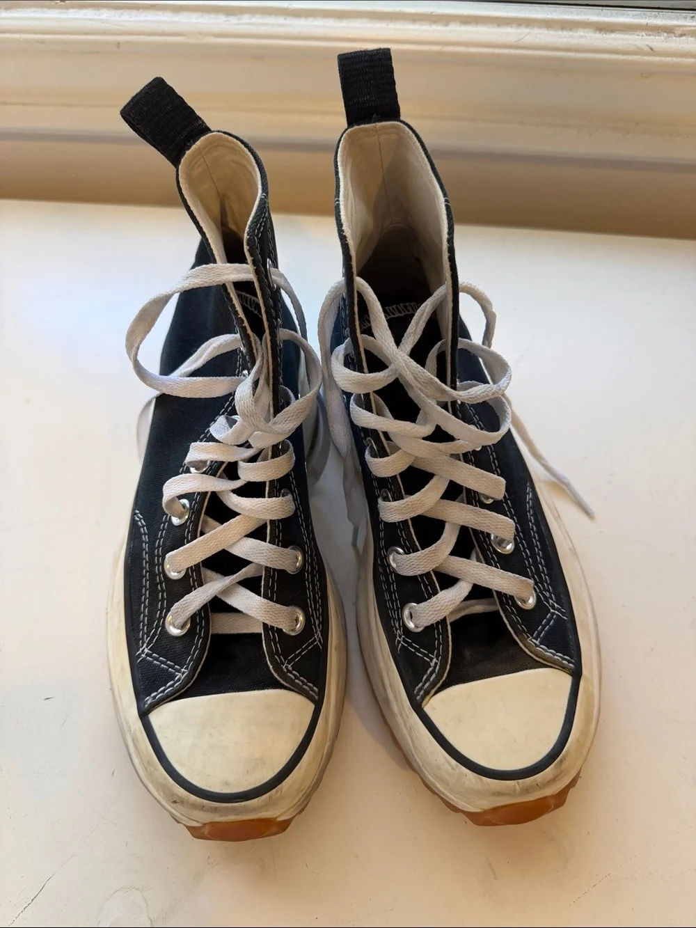 JW Anderson x Converse Run Star Hike Hi Black 164840C women size 7, men size 5.5